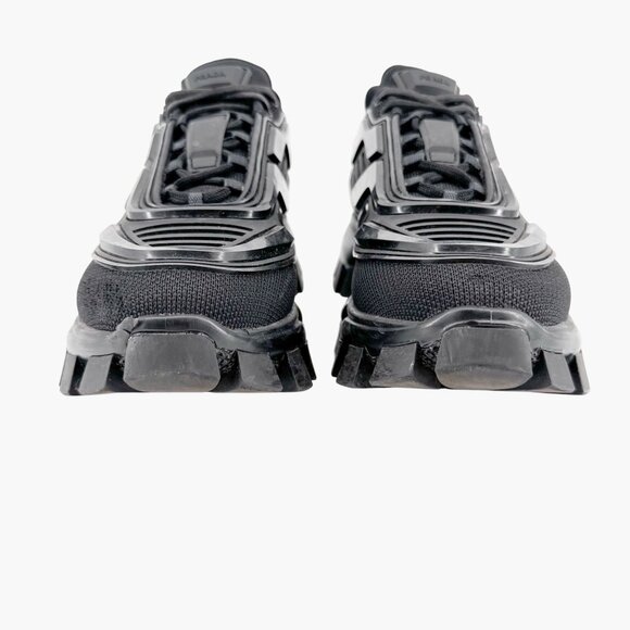 Prada Cloudbust Thunder Sneakers Men 5.5 Women 9.5 Black Chunky Lug Sole Shoe - Picture 5 of 15